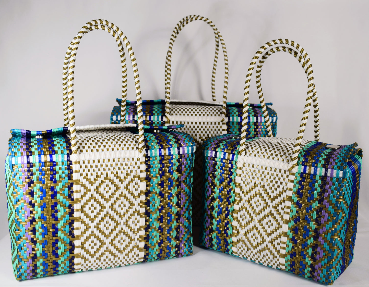Artisan Bag Collection - Blue/Green