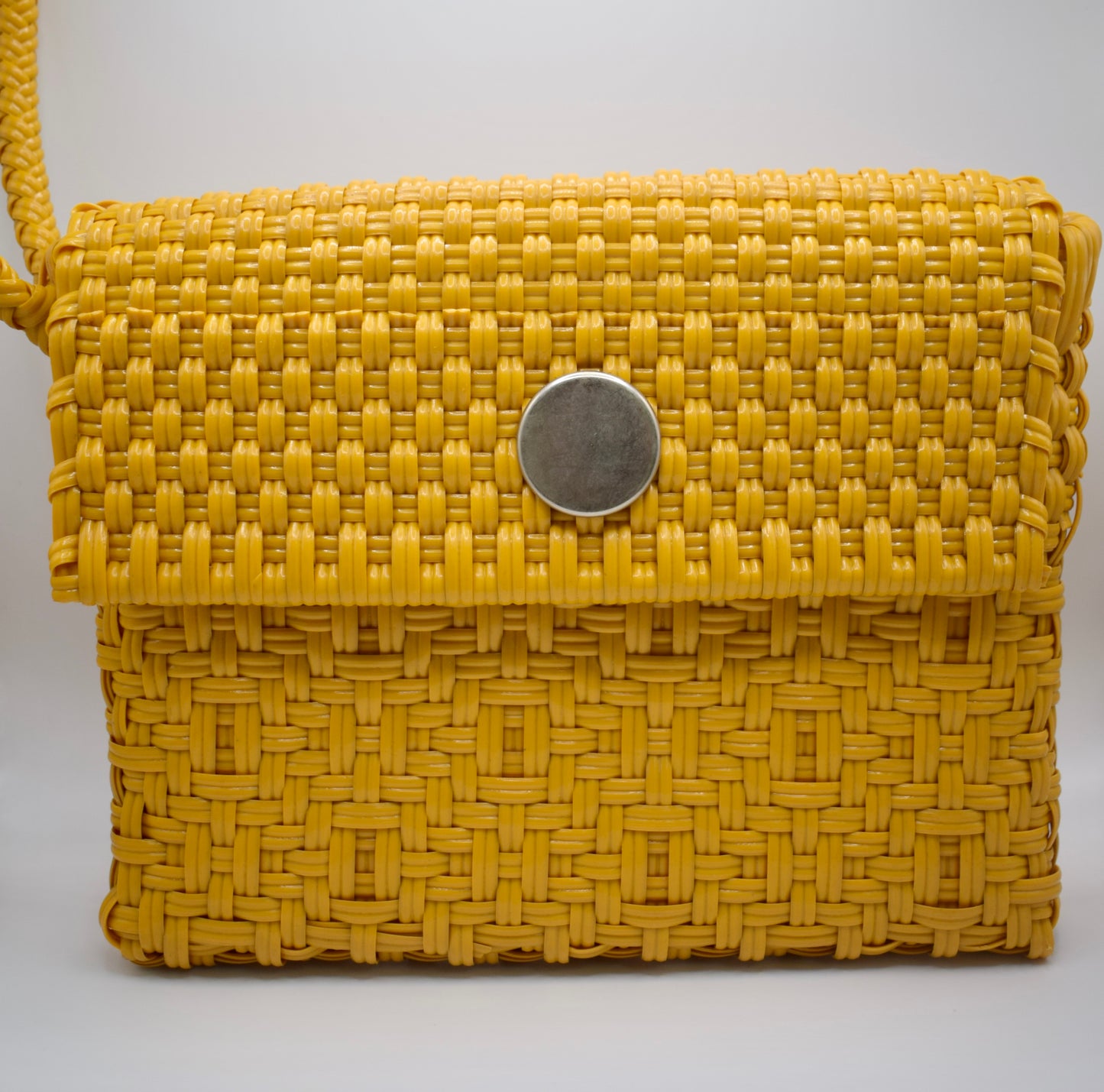 Artisan Recycled PVC Handwoven-Reena Wristlet