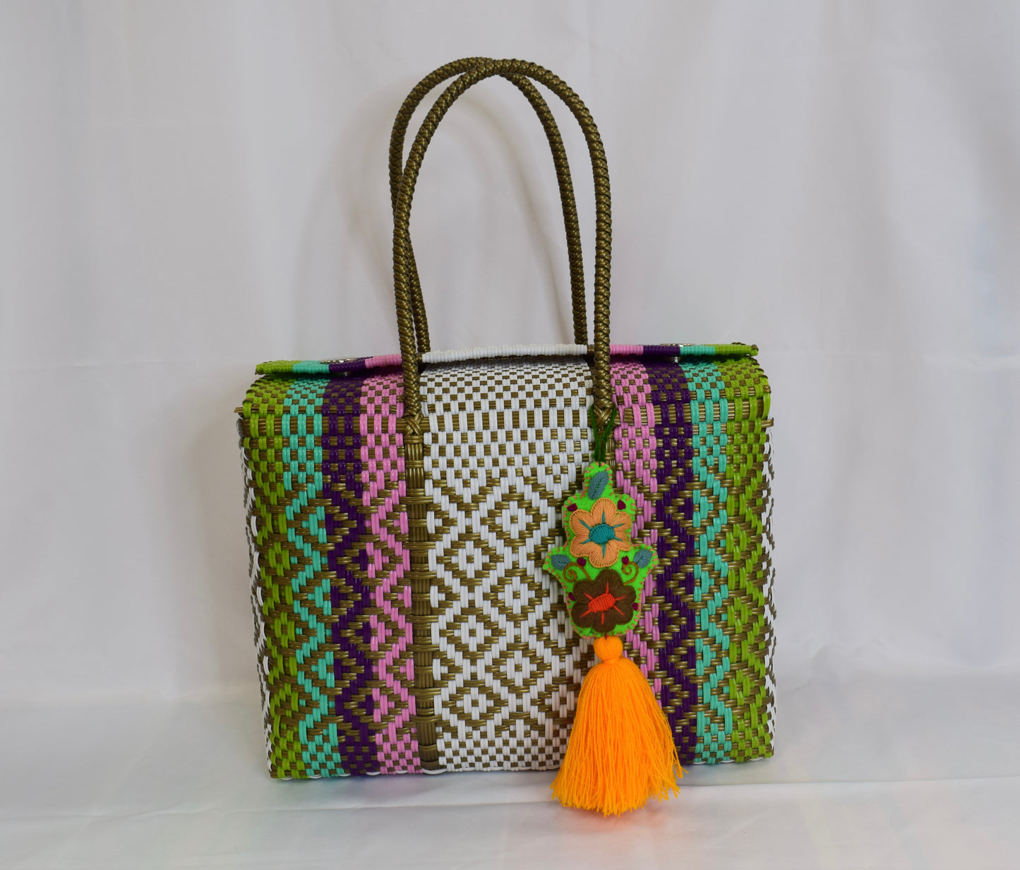 Artisan Bag Collection - Purple/White/Pink/Teal/Green