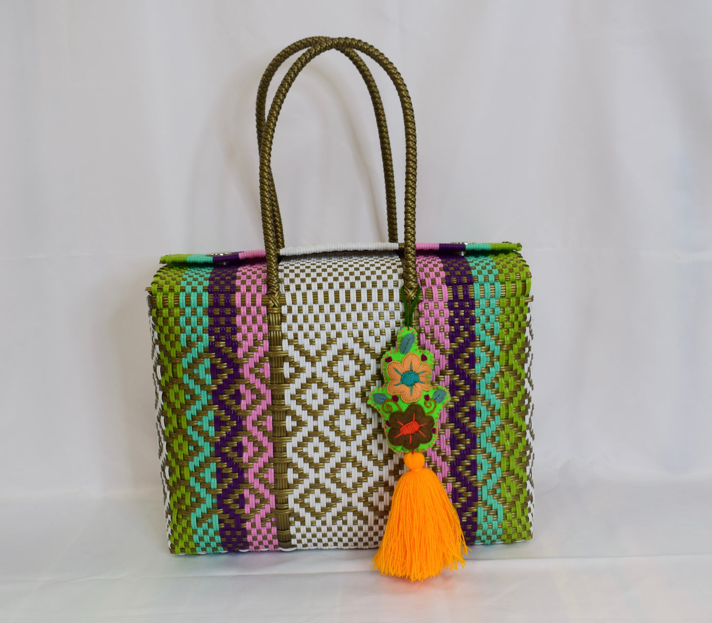 Artisan Bag Collection - Purple/White/Pink/Teal/Green