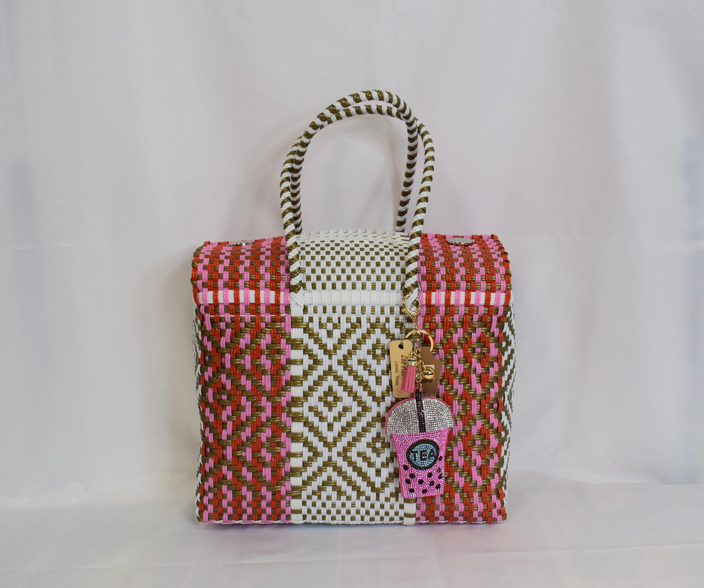 Artisan Bag Collection - Red/White/Pink/Gold