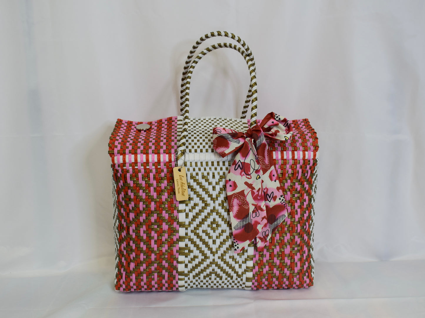 Artisan Bag Collection - Red/White/Pink/Gold