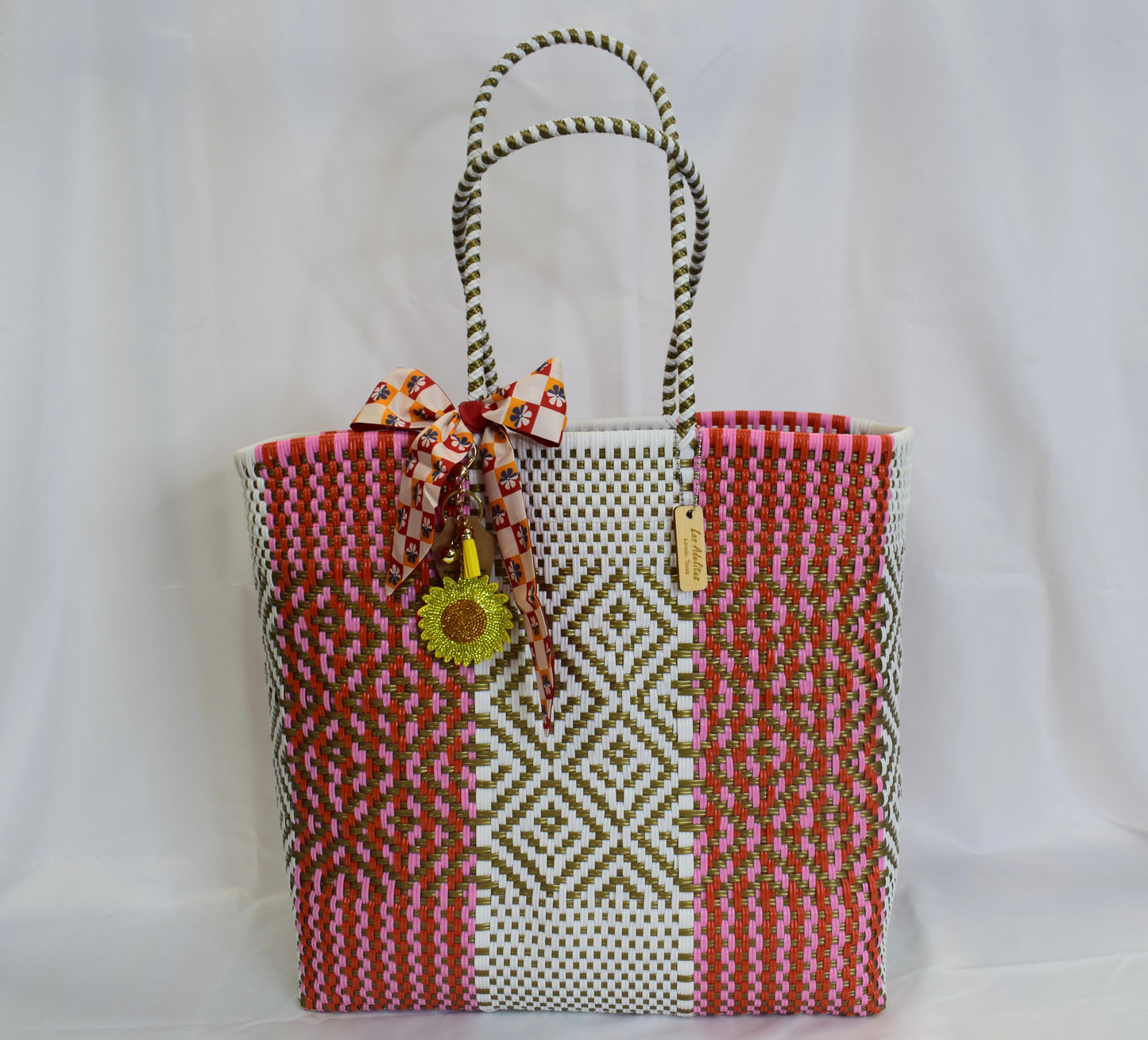 Artisan Bag Collection - Red/White/Pink/Gold