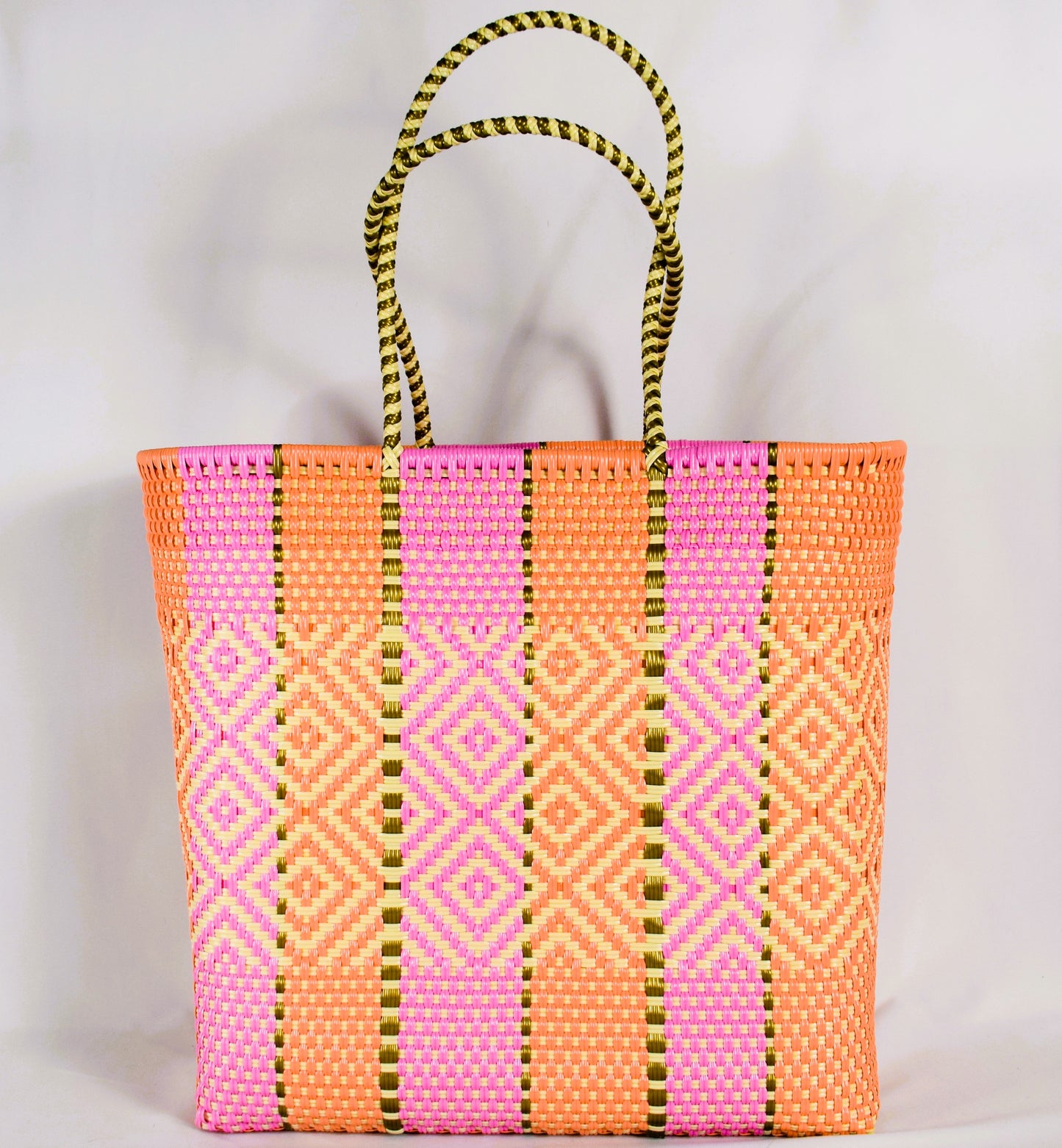 Artisan Bag Collection - Orange/Pink