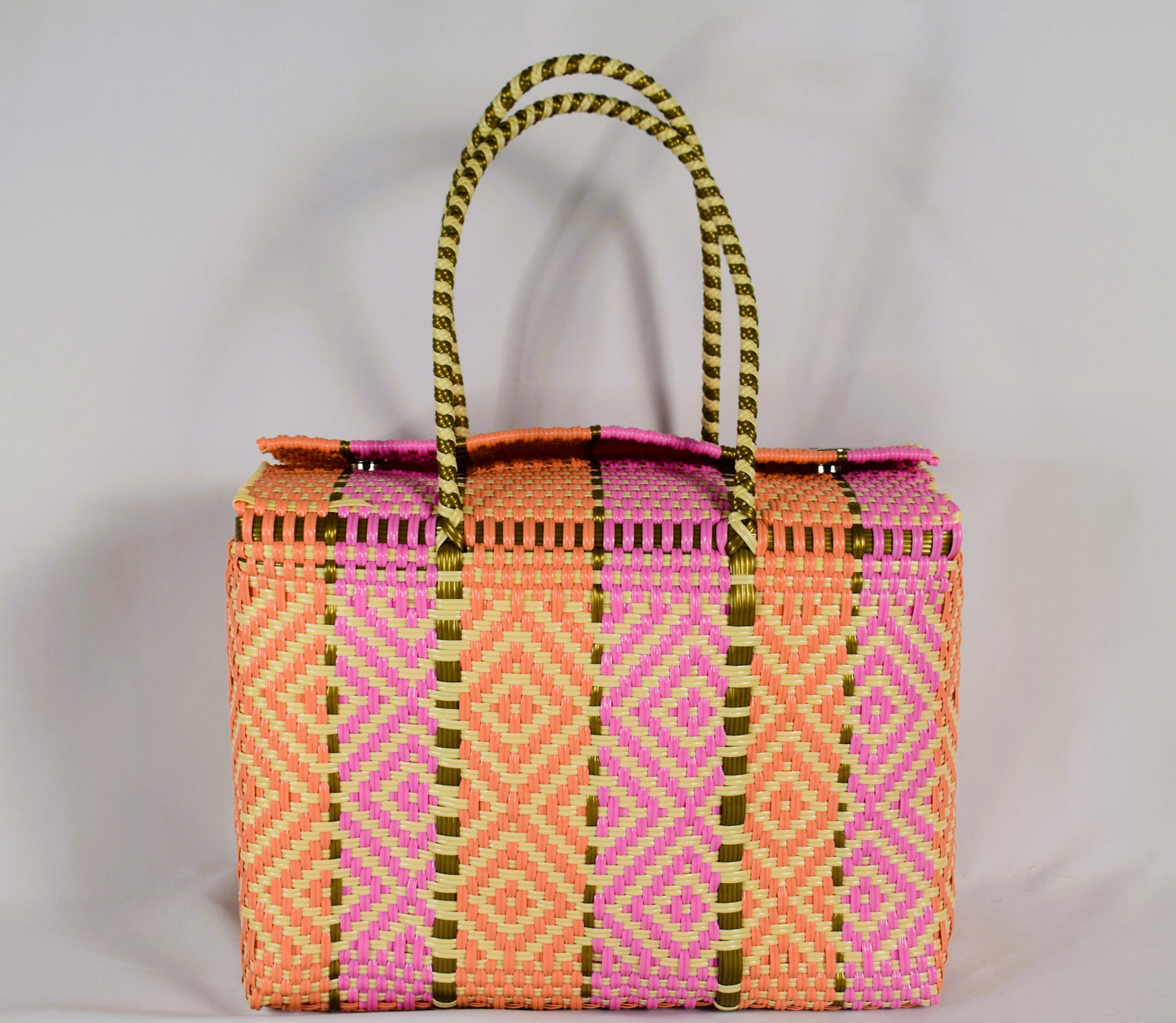 Artisan Bag Collection - Orange/Pink