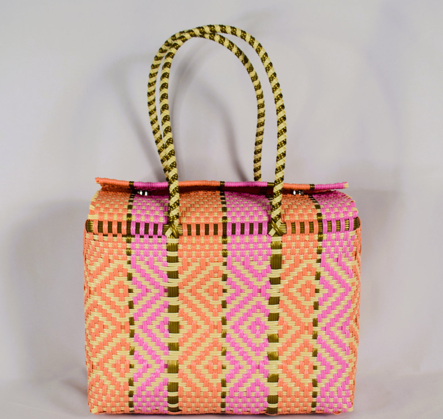 Artisan Bag Collection - Orange/Pink