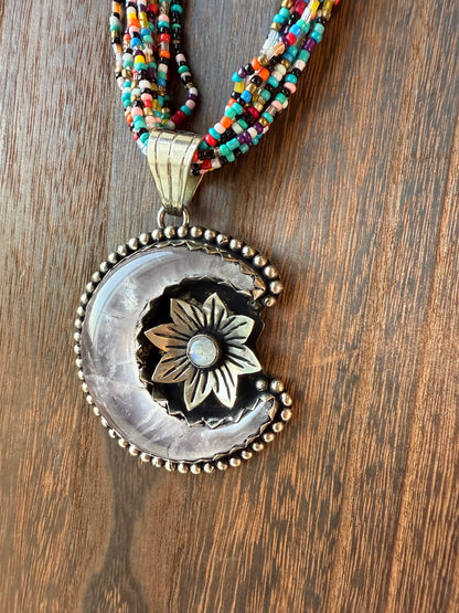 Moon Flower Necklace