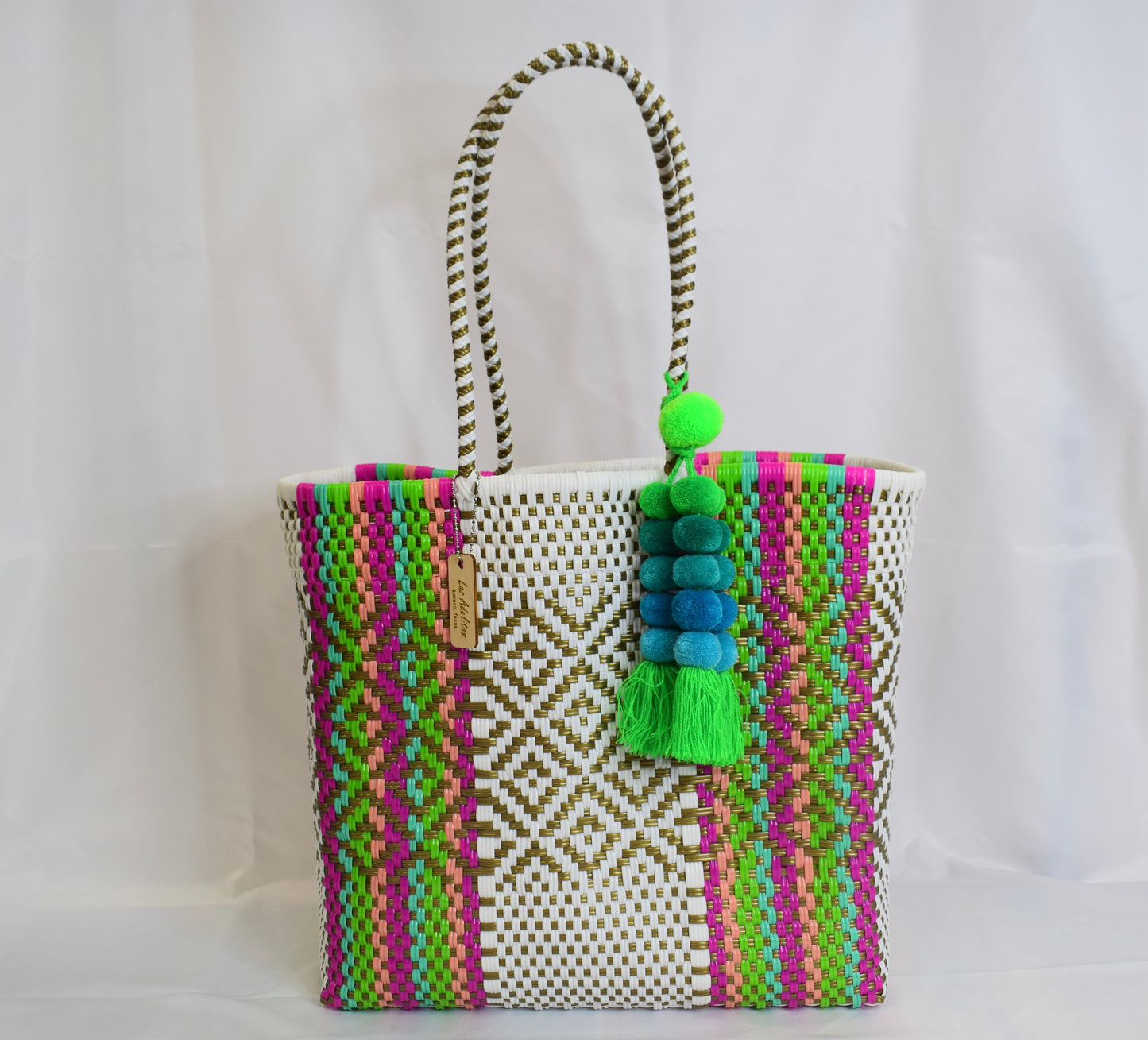 Artisan Bag Collection - White/Fuchsia/Green/Mint/Coral