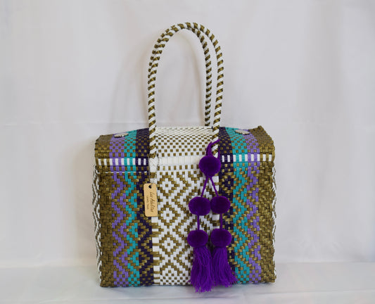 Artisan Bag Collection - Navy/Gold/Purple/Teal