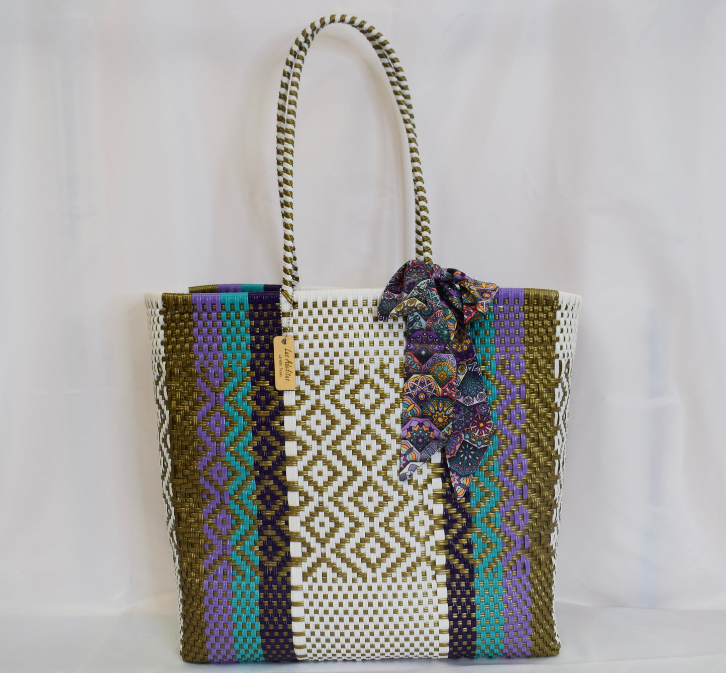 Artisan Bag Collection - Navy/White/Purple/Teal/Gold