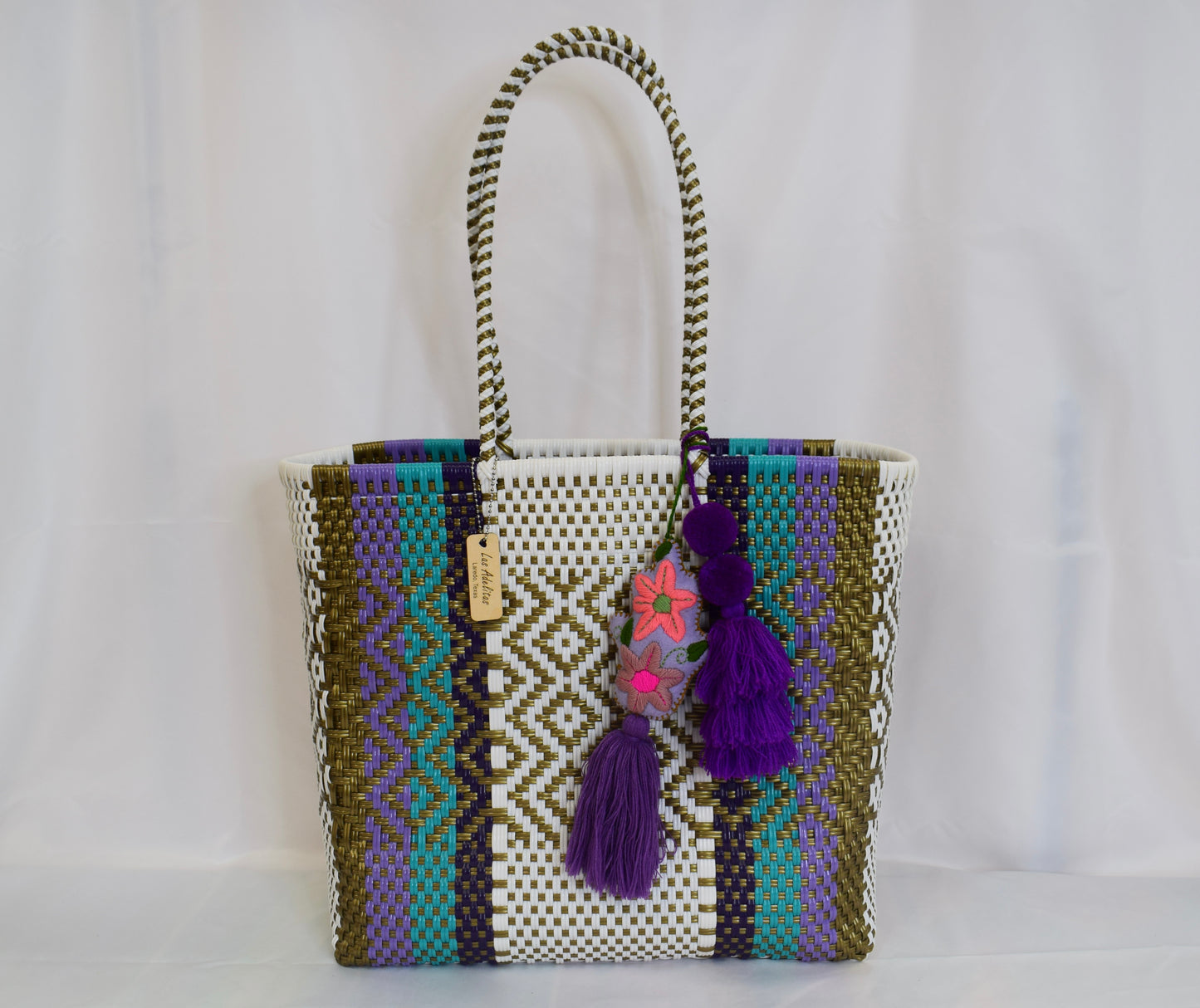 Artisan Bag Collection - Navy/White/Purple/Teal/Gold