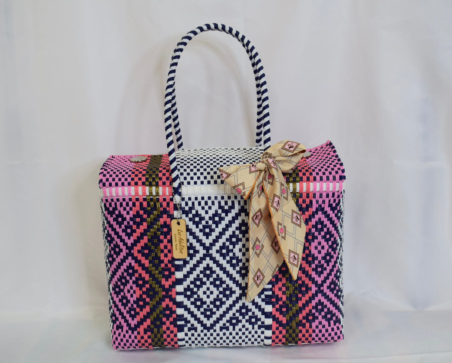 Artisan Bag Collection - Navy/Lilac/Pink