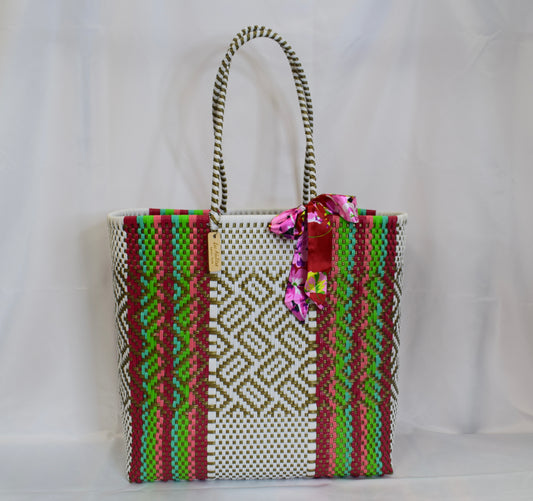 Artisan Bag Collection - White/Gold/Lime/Red/Pink