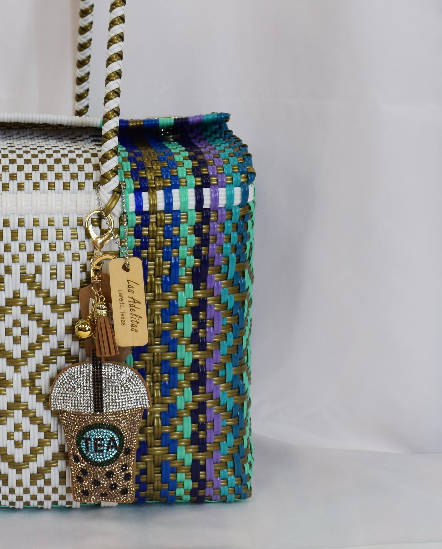 Artisan Bag Collection - Cream/Gold/Blue/Green