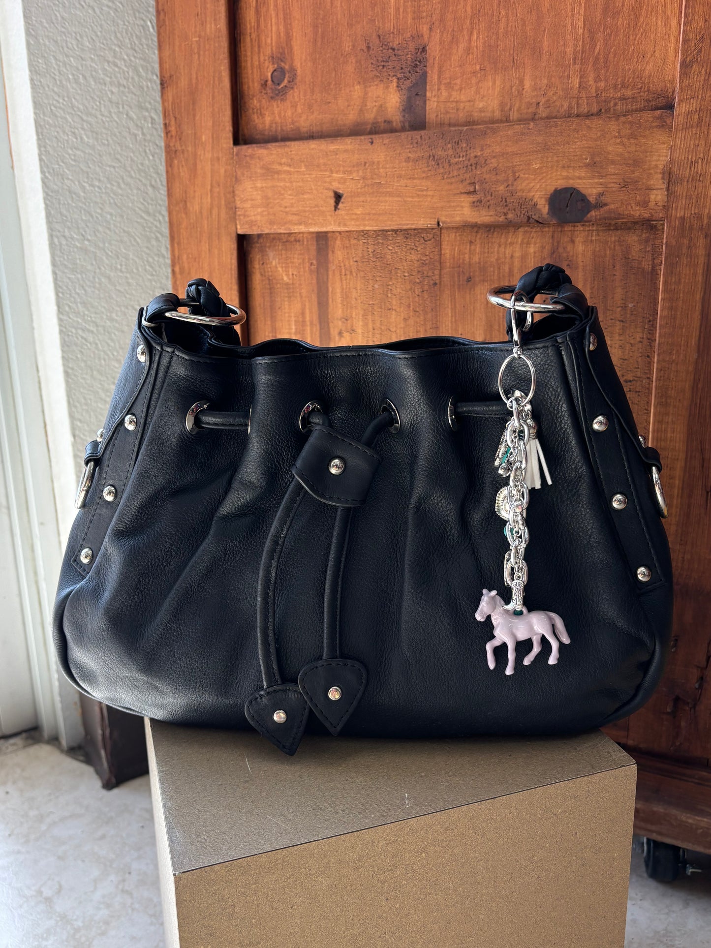 Giddy up and Go Horse Bag Charm/Key Ring