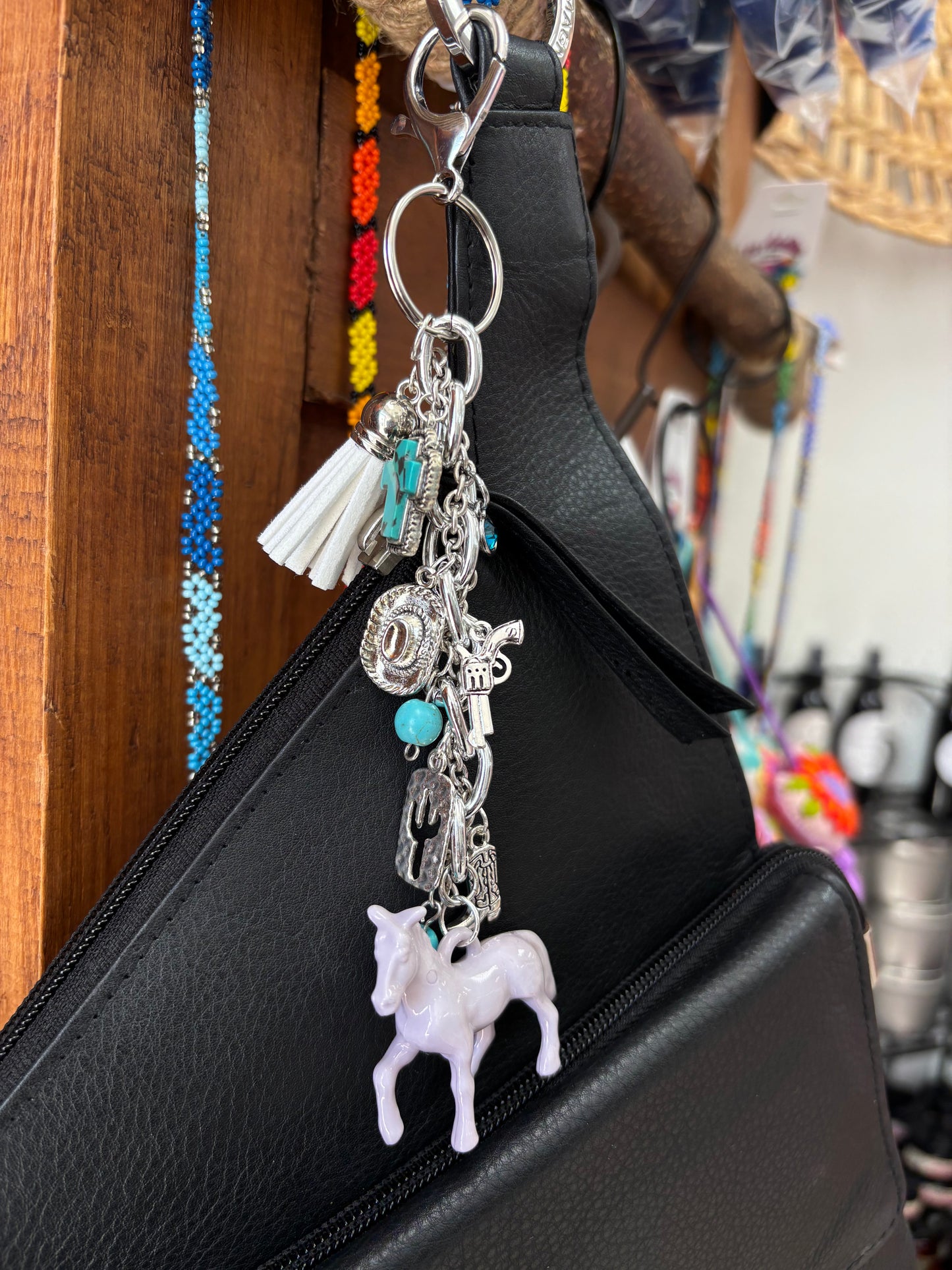Giddy up and Go Horse Bag Charm/Key Ring